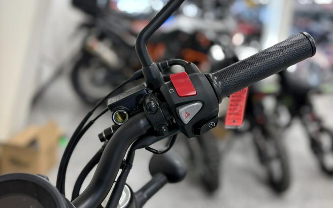 2026 Honda Rebel 300 E-Clutch Matte Black Metallic - H0622A