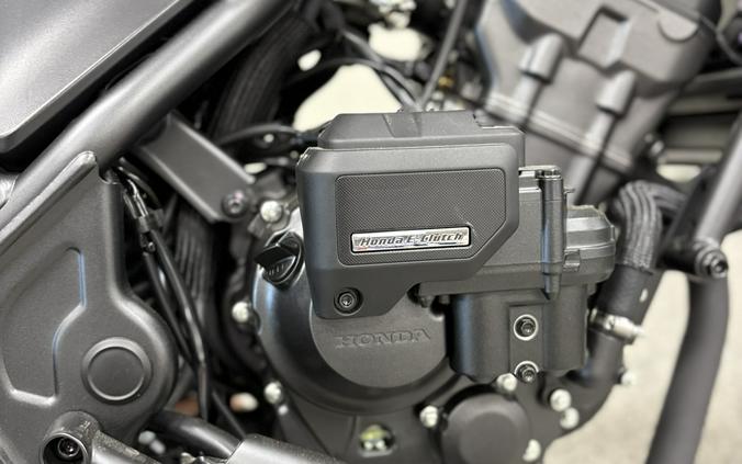 2026 Honda Rebel 300 E-Clutch Matte Black Metallic - H0622A