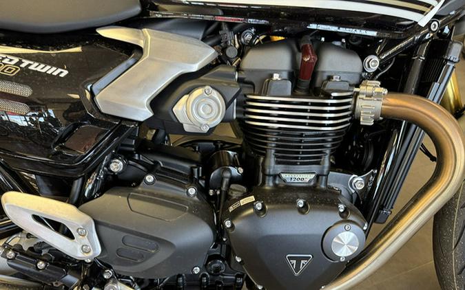 2025 Triumph Speed Twin 1200 RS Baja OrangeSapphire Black