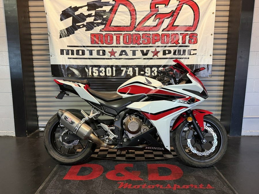 2018 Honda CBR500R