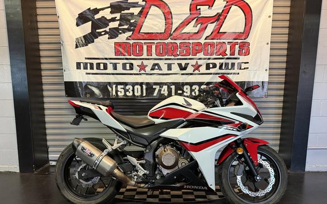2018 Honda CBR500R