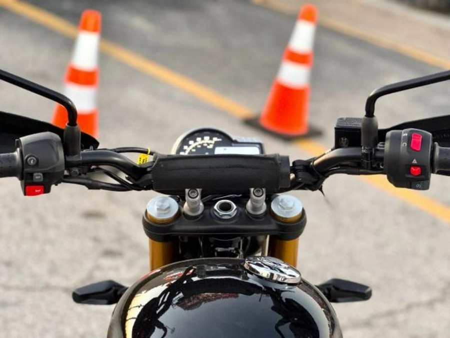 2024 Triumph Scrambler 400 X Phantom Black / Silver Ice