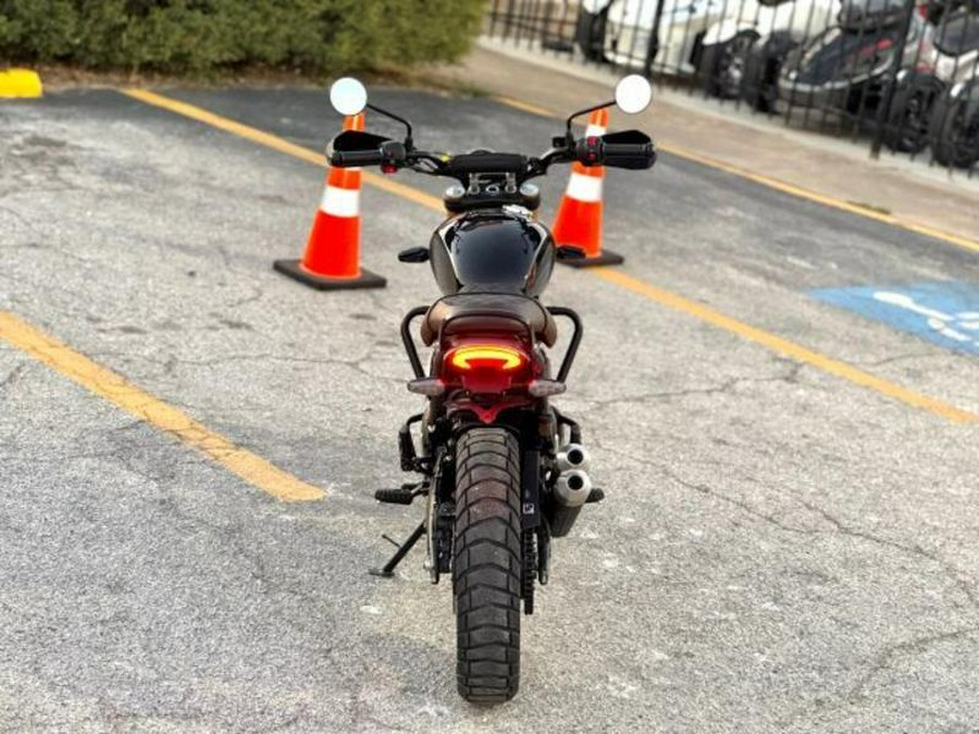 2024 Triumph Scrambler 400 X Phantom Black / Silver Ice