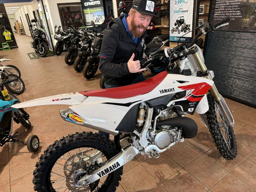 2026 Yamaha YZ 250 70th Anniversary Edition