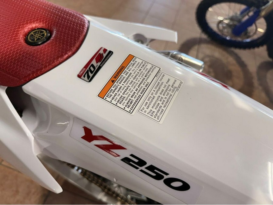 2026 Yamaha YZ 250 70th Anniversary Edition