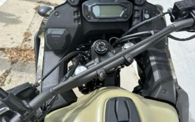 2026 Kawasaki KLR®650 Adventure ABS Cypher Camo Beige