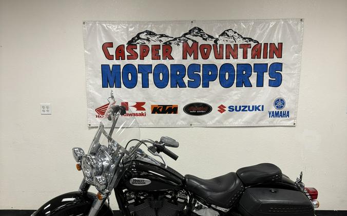 2024 Harley-Davidson® Heritage Classic 114 Vivid Black w/ Black Finish - UO5768