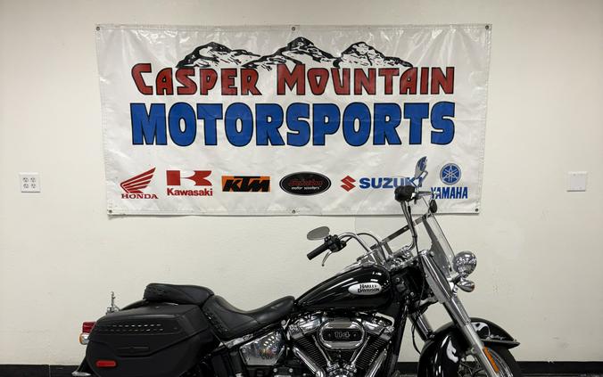 2024 Harley-Davidson® Heritage Classic 114 Vivid Black w/ Black Finish - UO5768