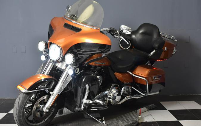 2014 Harley-Davidson Ultra Limited Whiskey Fire / Vivid Black FLHTK