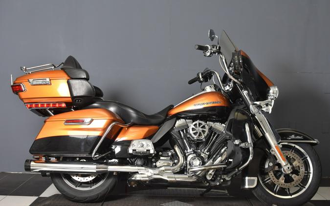 2014 Harley-Davidson Ultra Limited Whiskey Fire / Vivid Black FLHTK