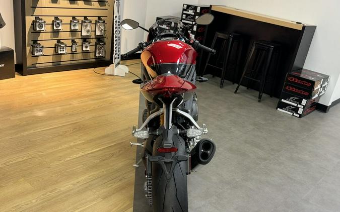 2024 Triumph Speed Triple 1200 RR Red Hopper Storm Grey