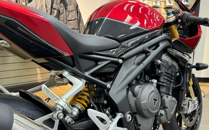 2024 Triumph Speed Triple 1200 RR Red Hopper Storm Grey