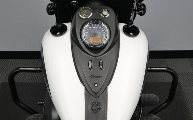 2019 Indian Motorcycle® Springfield® Dark Horse® White Smoke