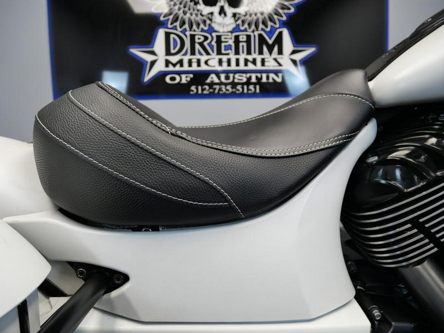 2019 Indian Motorcycle® Springfield® Dark Horse® White Smoke
