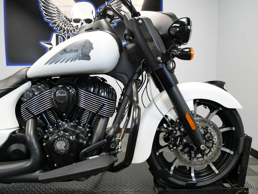 2019 Indian Motorcycle® Springfield® Dark Horse® White Smoke