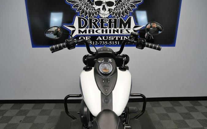 2019 Indian Motorcycle® Springfield® Dark Horse® White Smoke