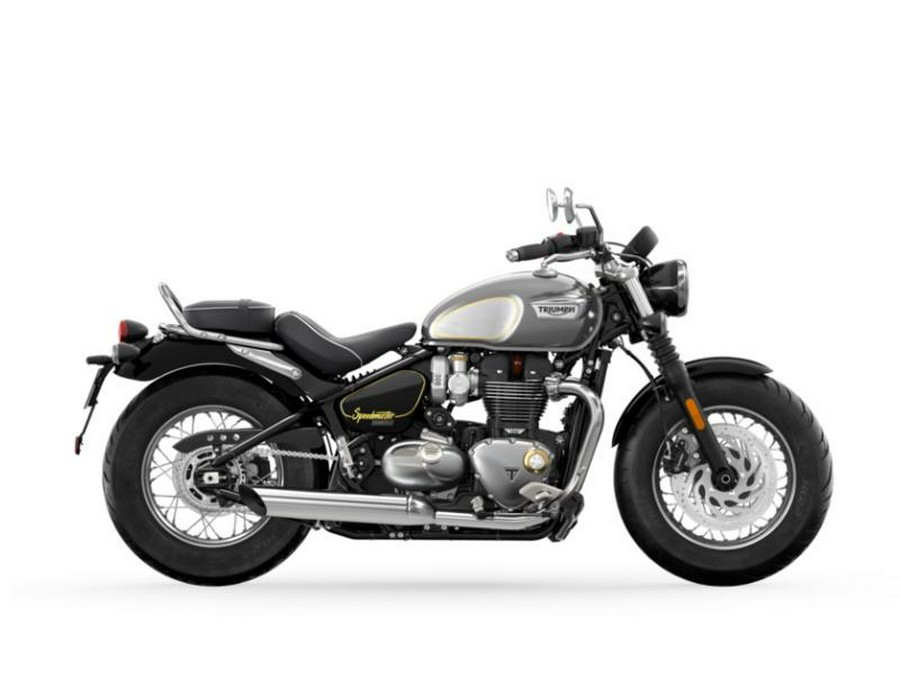 2022 Triumph Bonneville Speedmaster Gold Line Silver Ice/Sapphire Black