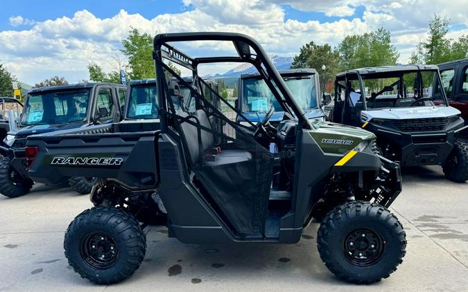 2025 Polaris Industries RANGER 1000 EPS SAGE GREEN with PLOW