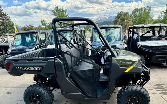 2025 Polaris Industries RANGER 1000 EPS SAGE GREEN with PLOW