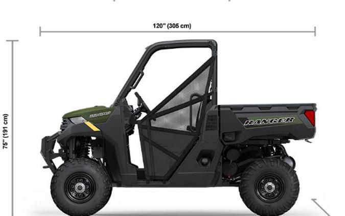 2025 Polaris Industries RANGER 1000 EPS SAGE GREEN with PLOW