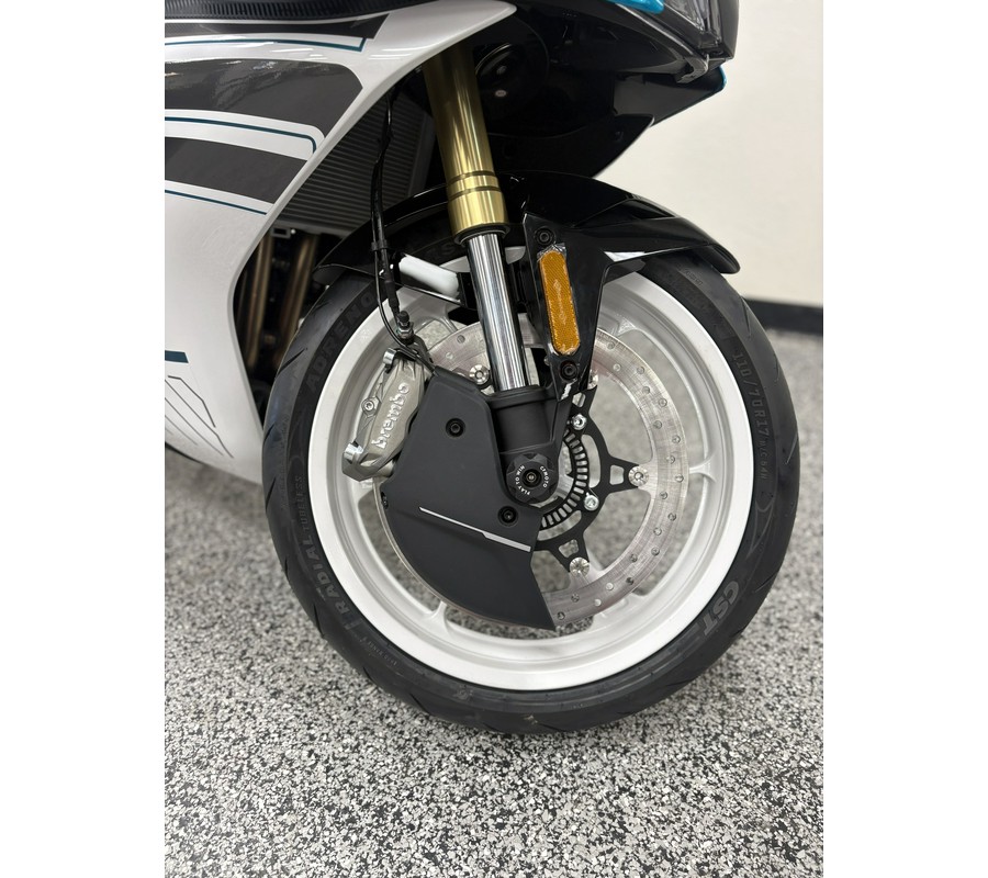 2026 CFMOTO 450SS CF400-12US Nebula White - C0252