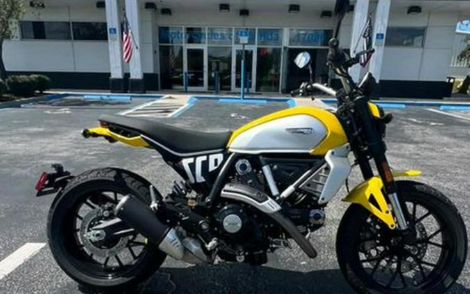 New 2025 Ducati SCR ICON