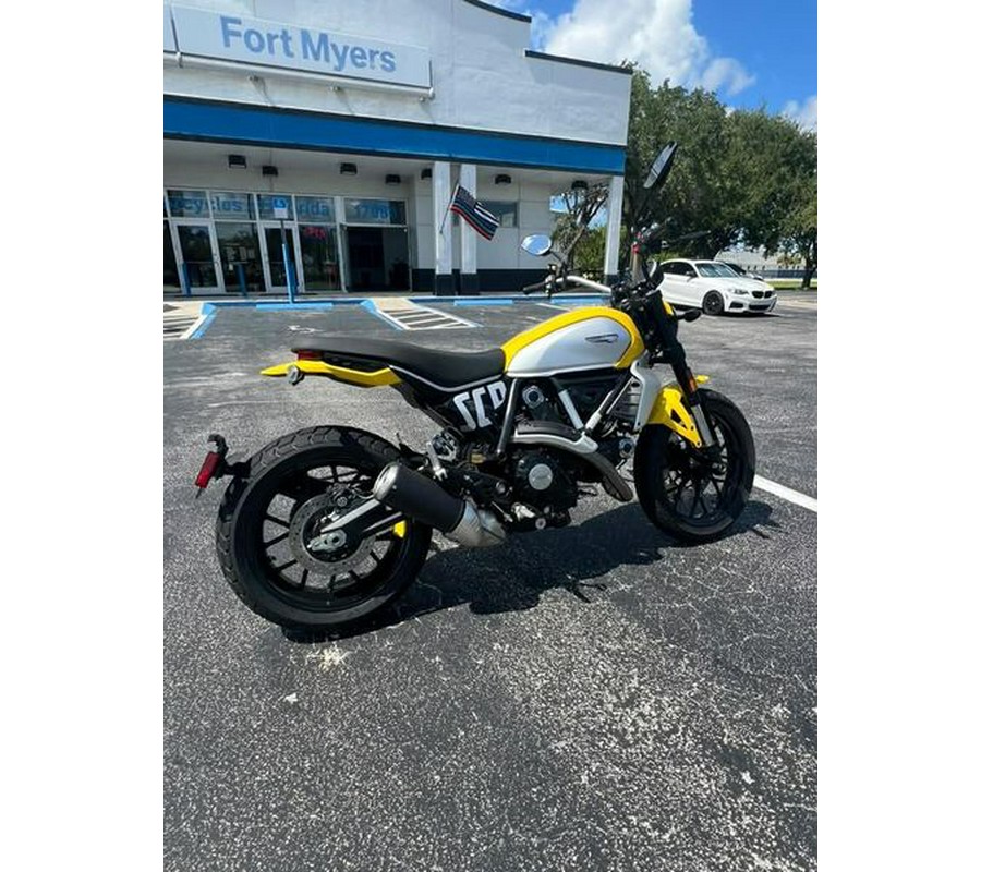 New 2025 Ducati SCR ICON