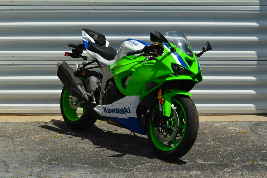 2024 Kawasaki Ninja® ZX™-6R 40th Anniversary Edition ABS