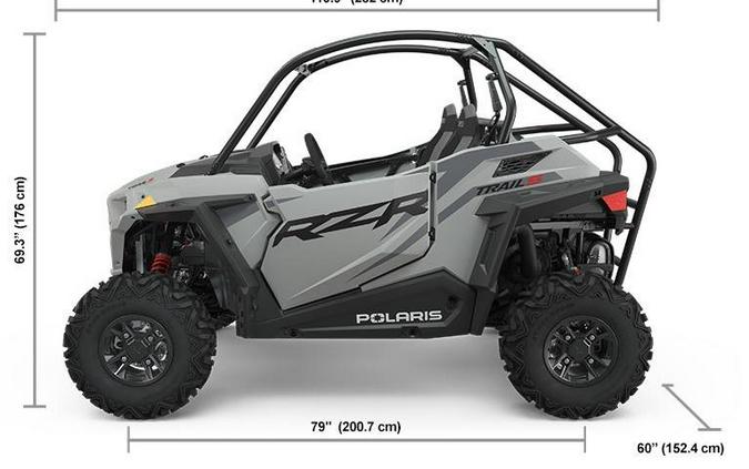 2023 Polaris RZR TRAIL S PREMIUM - GHOST GRAY