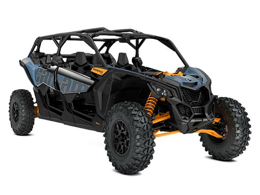 2025 Can-Am® Maverick X3 MAX DS Turbo RR Scandi Blue & Orange Crush