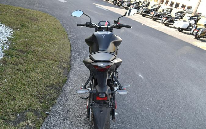 2024 Yamaha MT-03 Matte Stealth Black