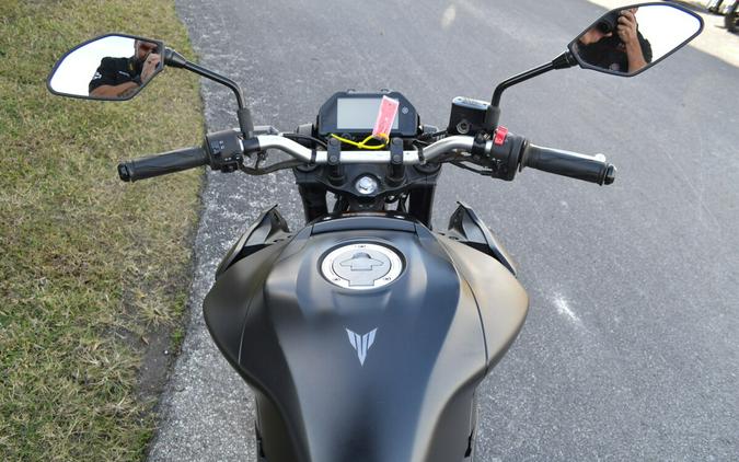 2024 Yamaha MT-03 Matte Stealth Black