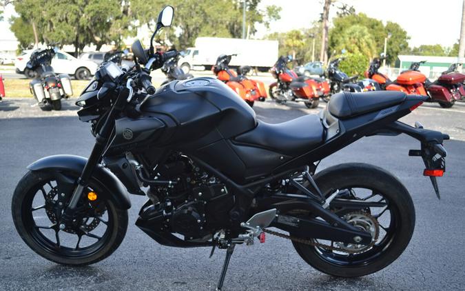 2024 Yamaha MT-03 Matte Stealth Black