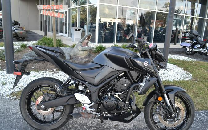 2024 Yamaha MT-03 Matte Stealth Black