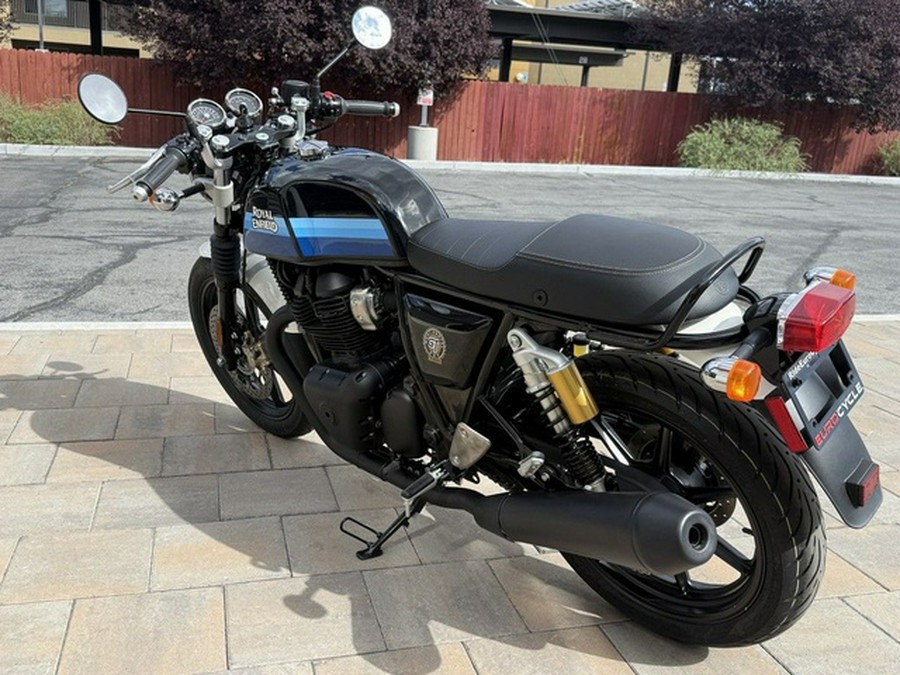 2024 Royal Enfield Twins Continental GT 650 Slipstream Blue