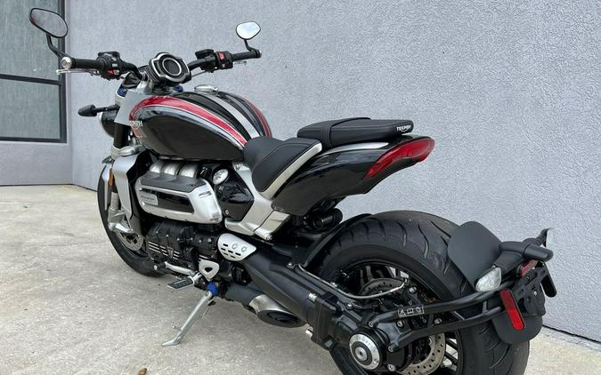 2024 Triumph Rocket 3 R Sapphire Black/Carnival Red/Silver Ice