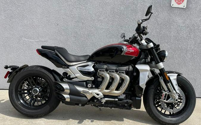 2024 Triumph Rocket 3 R Sapphire BlackCarnival RedSilver Ice