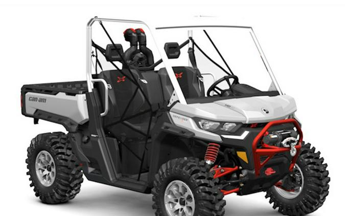 2025 Can-Am Defender X Mr HD10 Hyper Silver & Legion Red