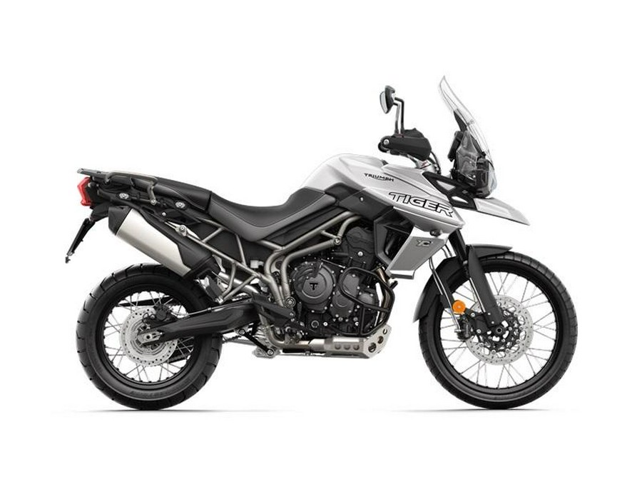 2018 Triumph Tiger 800 XCX Crystal White