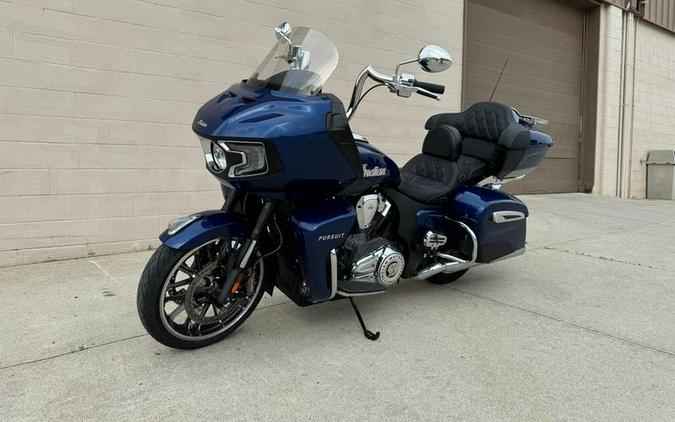 2022 Indian Motorcycle® Pursuit Limited with Premium Package Deepwater Metallic