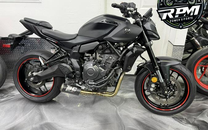 2023 Yamaha MT07 With Only 1,040 Miles