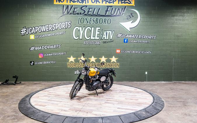 2024 Triumph Scrambler 900 Cosmic YellowGraphite