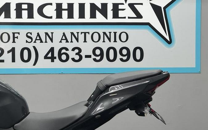 2023 Kawasaki Ninja® 400 Matrix Camo Gray/Metallic Matte Carbon Gray