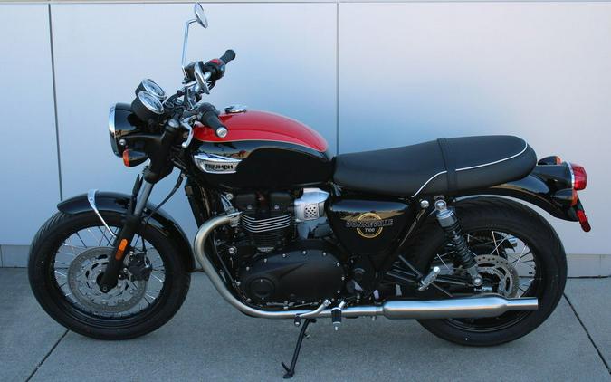 2026 Triumph Bonneville T100 Jet black