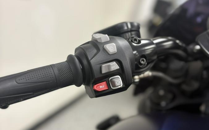 2025 Triumph Rocket 3 Storm R Satin Pacific Blue and Mate Sapphire Black - UO3018