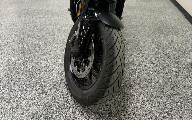 2025 Triumph Rocket 3 Storm R Satin Pacific Blue and Mate Sapphire Black - UO3018