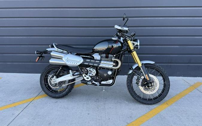 2025 Triumph Scrambler 1200 XE Sapphire Black