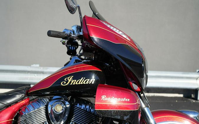 2019 Indian Motorcycle Roadmaster Elite Wildfire Red Candy/Thunder Black Crystal/24k Gold