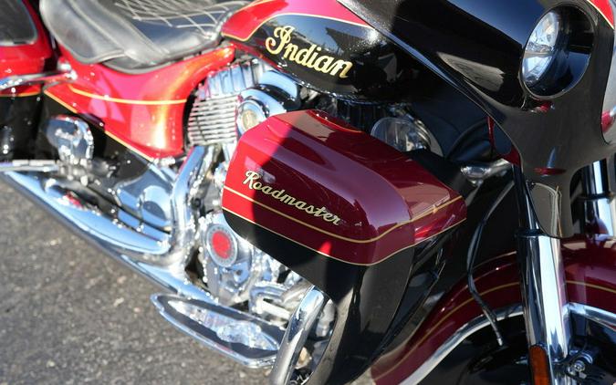 2019 Indian Motorcycle Roadmaster Elite Wildfire Red Candy/Thunder Black Crystal/24k Gold