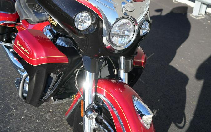 2019 Indian Motorcycle Roadmaster Elite Wildfire Red Candy/Thunder Black Crystal/24k Gold